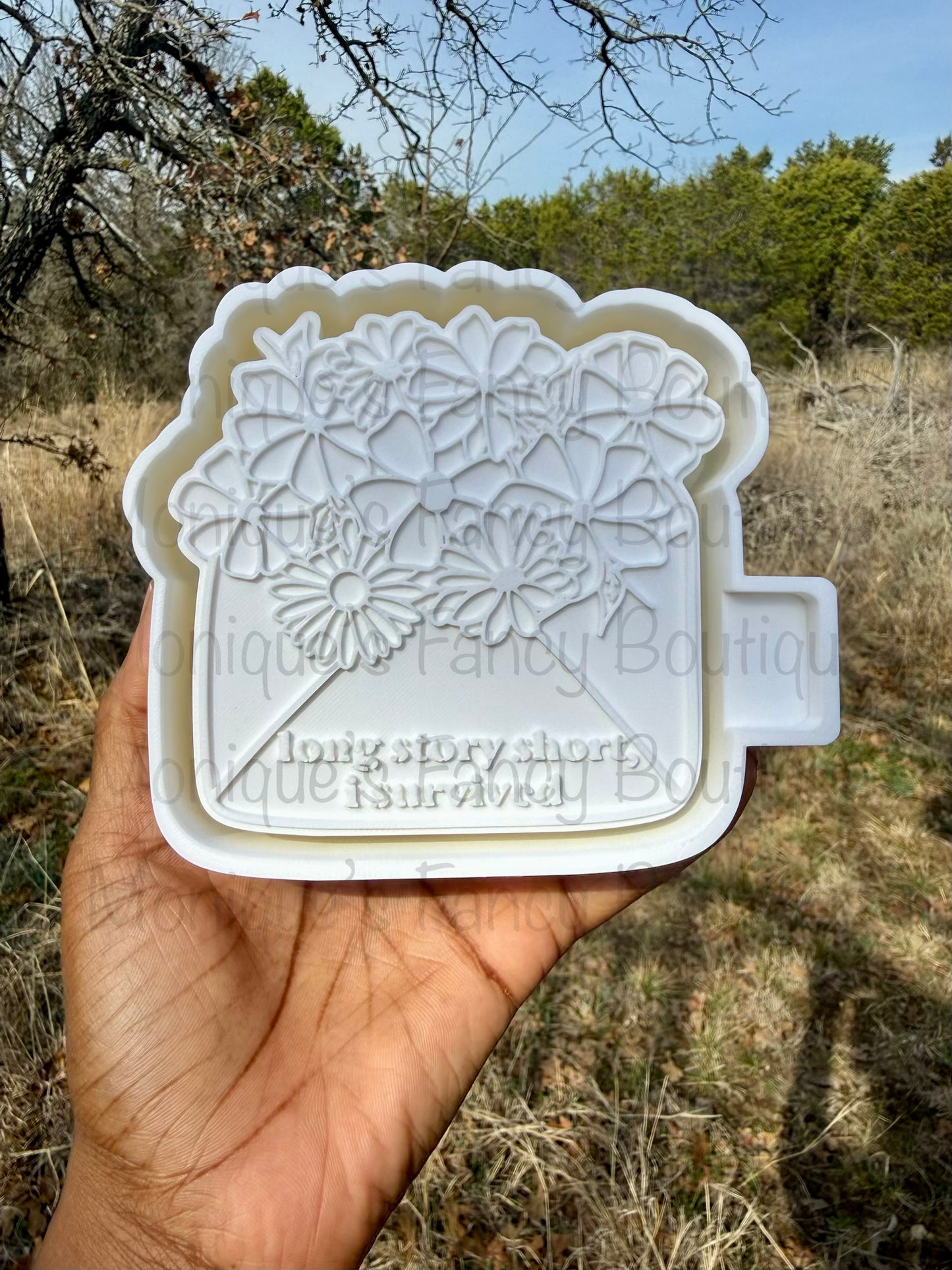 🌸 Long Story Short, I Survived – Floral Freshie