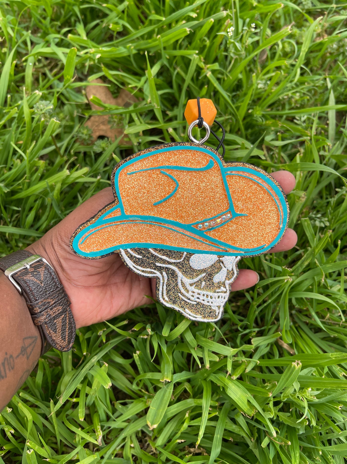 Skull Western Hat Freshie