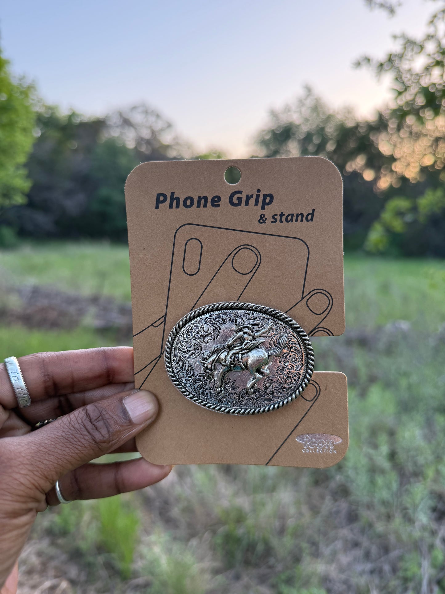 Western Phone Grip