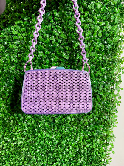 3D Mesh Pastel Purse