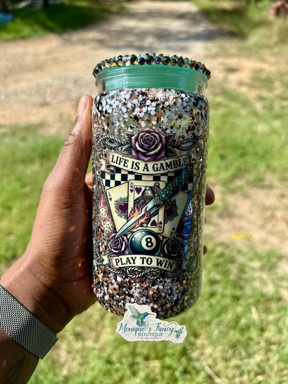 Custom Snow Globe Tumblers