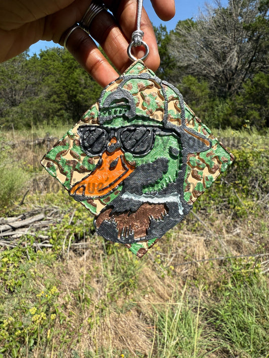 Mallard Duck with Hat