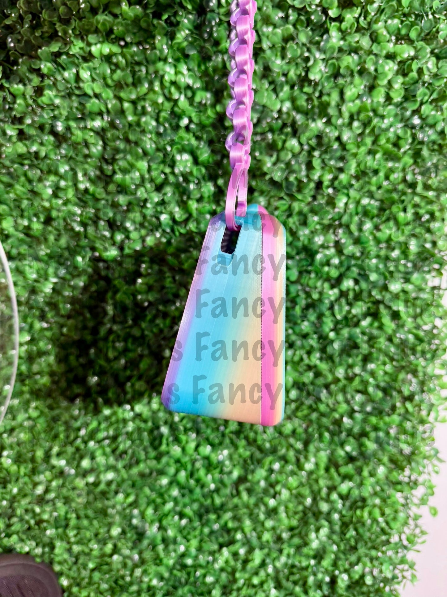 3D Mesh Pastel Purse