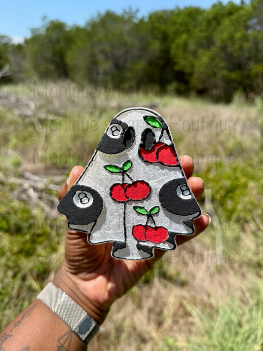 Ghost Cherry & Eight Ball Freshie