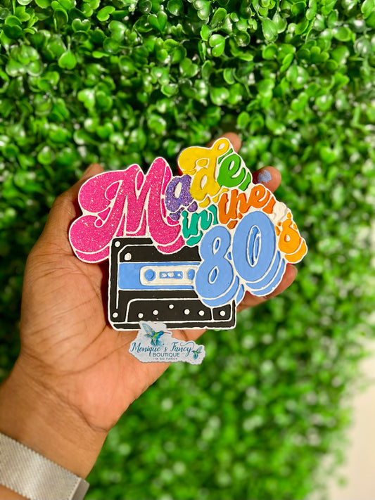 Made in the 80s Cassette Tape Freshie