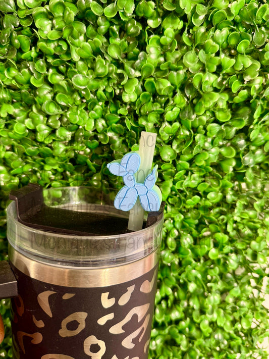 Balloon Dog Straw Topper