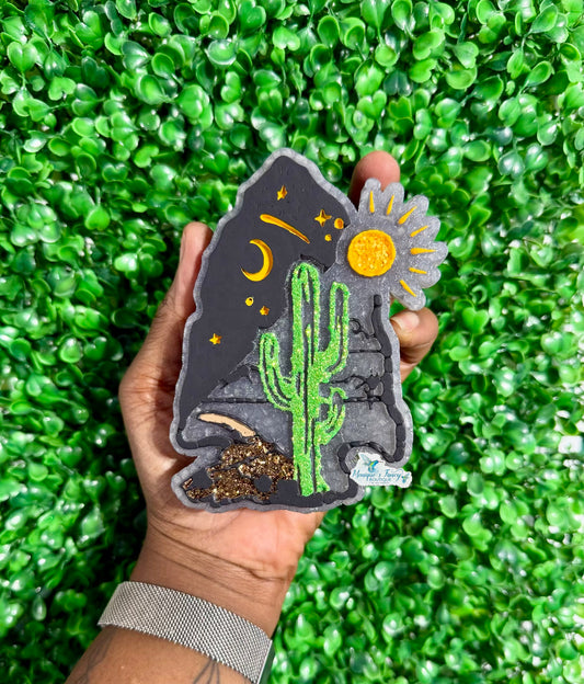 Desert Cactus Car Freshie