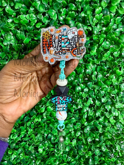Nurse/Medical Badge Reels