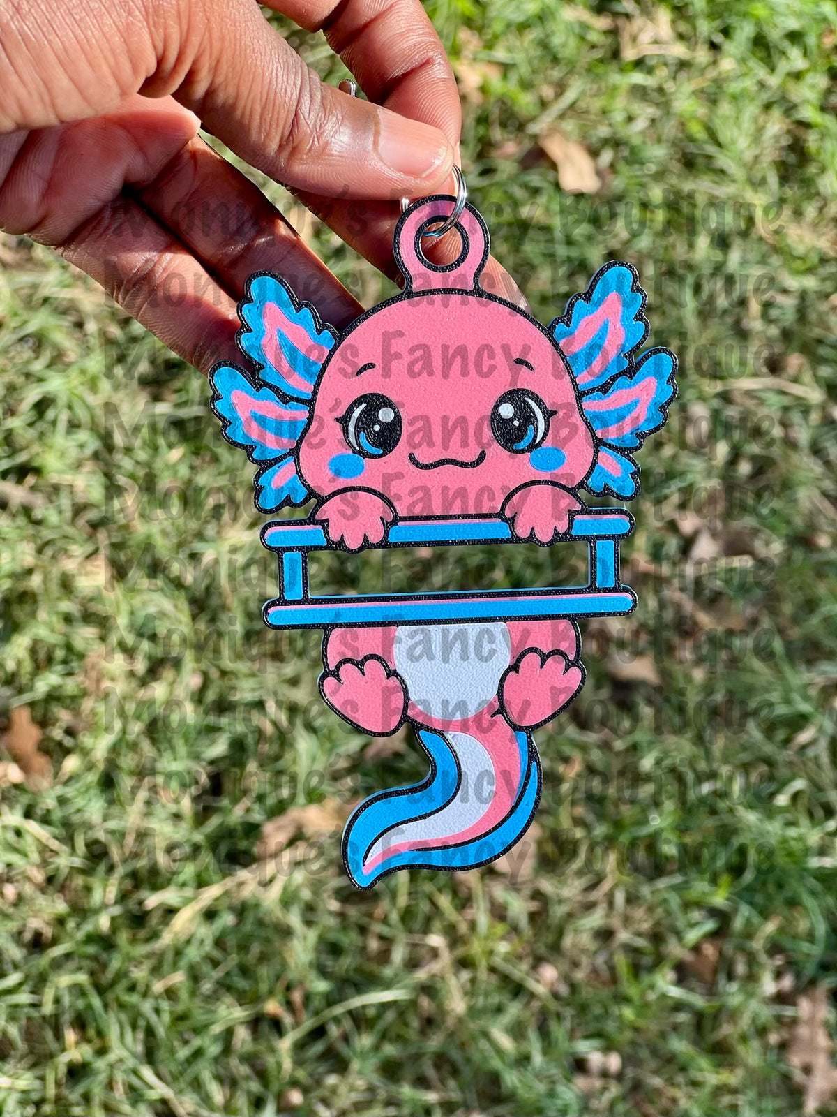 Axolotl Hair Tie Holders! 🩷✨