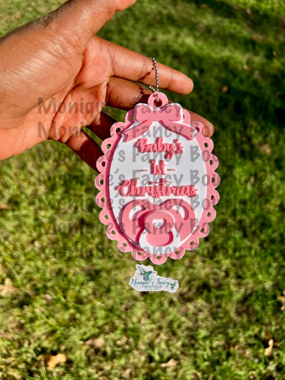 Baby’s First Christmas Ornament