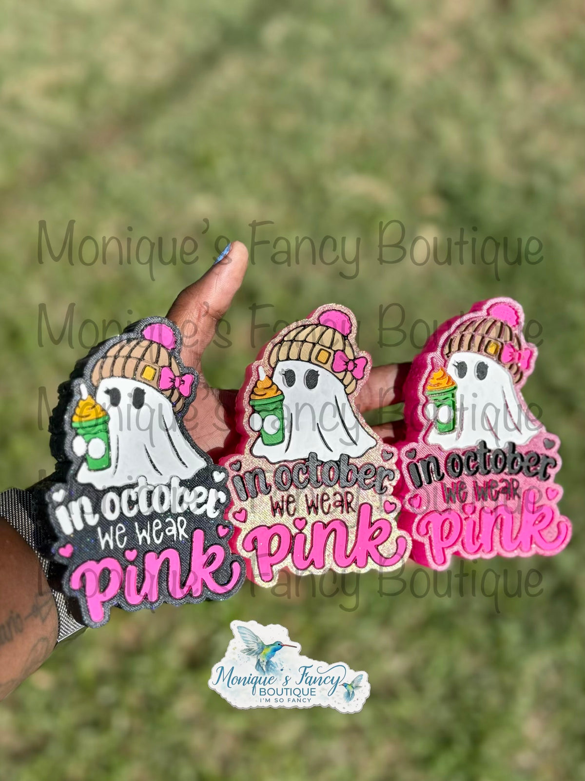 Ghost We Wear Pink Freshie